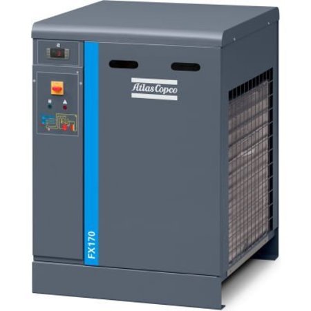 ATLAS COPCO Atlas Copco FX21N Refrigerant Air Dryer, 1 Phase, 230V, 48 CFM, 1" NPT 8102229356